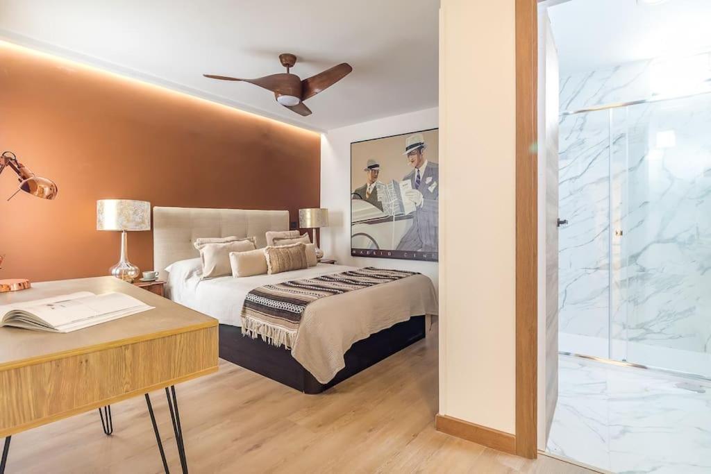 Apartamento Reformado Y Tranquilo Junto A Gran Via Madryt Zewnętrze zdjęcie